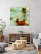 Blue Innocence I by Randy Hibberd on GIANT ART - red abstract