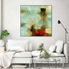 Blue Innocence I by Randy Hibberd on GIANT ART - red abstract