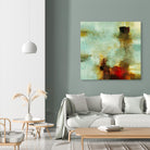 Blue Innocence I by Randy Hibberd on GIANT ART - red abstract