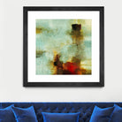 Blue Innocence I by Randy Hibberd on GIANT ART - red abstract