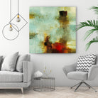 Blue Innocence I by Randy Hibberd on GIANT ART - red abstract