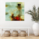 Blue Innocence I by Randy Hibberd on GIANT ART - red abstract