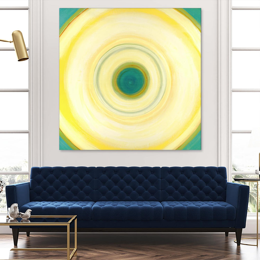 Soft Focus by Liz Jardine on GIANT ART - blue abstract