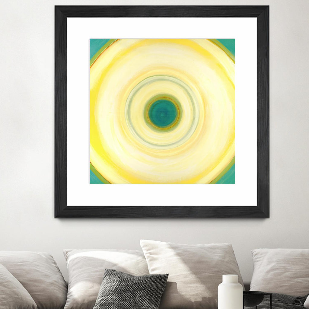 Soft Focus by Liz Jardine on GIANT ART - blue abstract