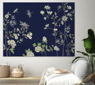 Silken Treasure II V6 by Liz Jardine on GIANT ART - blues florals