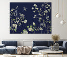 Silken Treasure II V6 by Liz Jardine on GIANT ART - blues florals