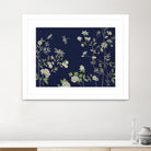 Silken Treasure II V6 by Liz Jardine on GIANT ART - blues florals