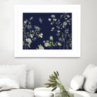 Silken Treasure II V6 by Liz Jardine on GIANT ART - blues florals