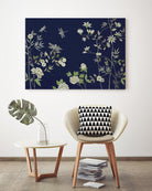 Silken Treasure II V6 by Liz Jardine on GIANT ART - blues florals