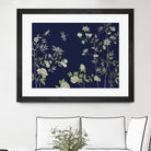 Silken Treasure II V6 by Liz Jardine on GIANT ART - blues florals