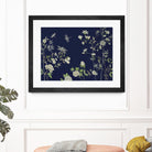 Silken Treasure II V6 by Liz Jardine on GIANT ART - blues florals