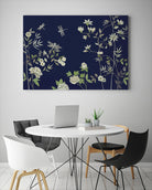 Silken Treasure II V6 by Liz Jardine on GIANT ART - blues florals