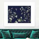 Silken Treasure II V6 by Liz Jardine on GIANT ART - blues florals