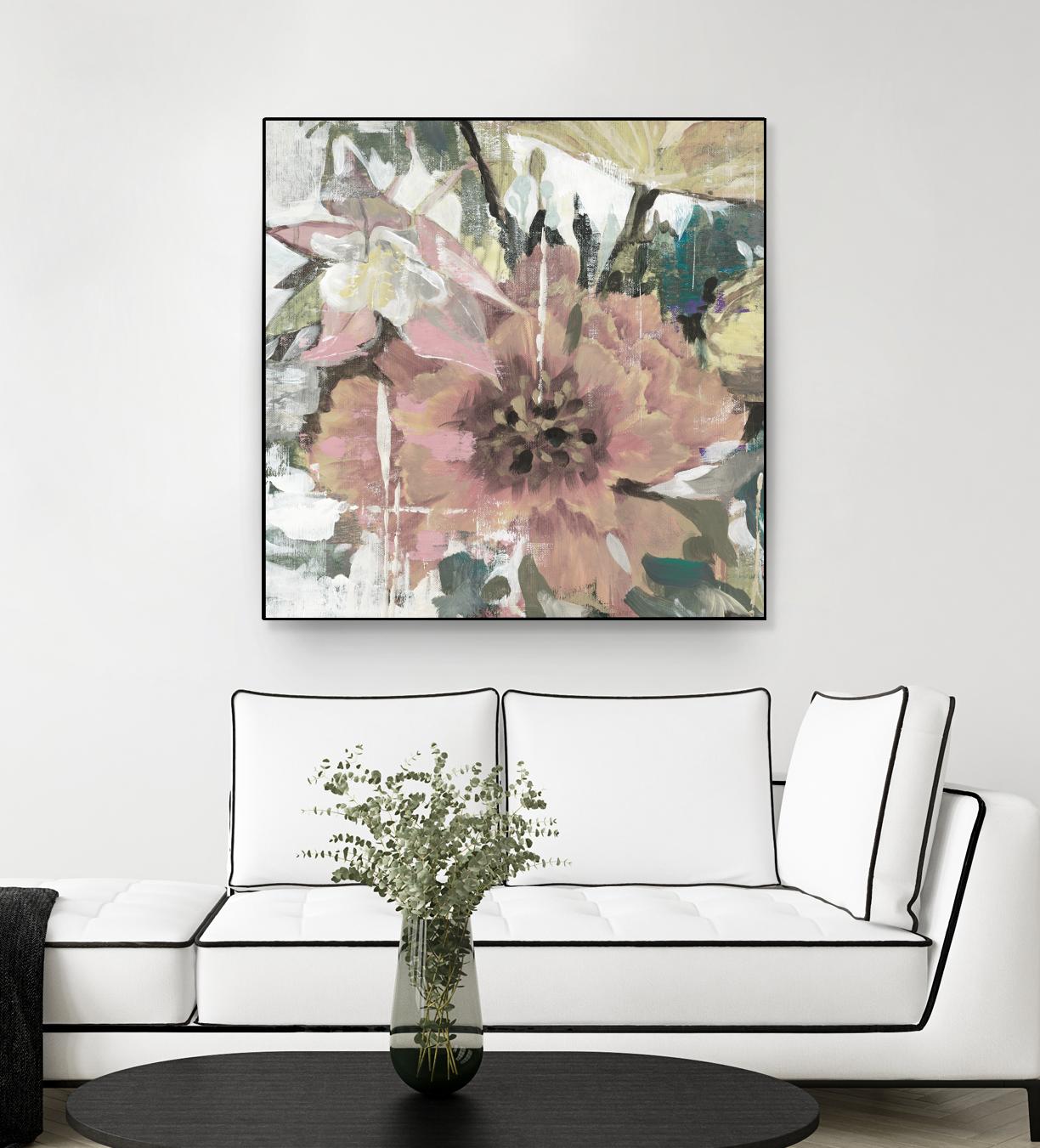 Simple Gifts V4 by Liz Jardine on GIANT ART - pinks florals