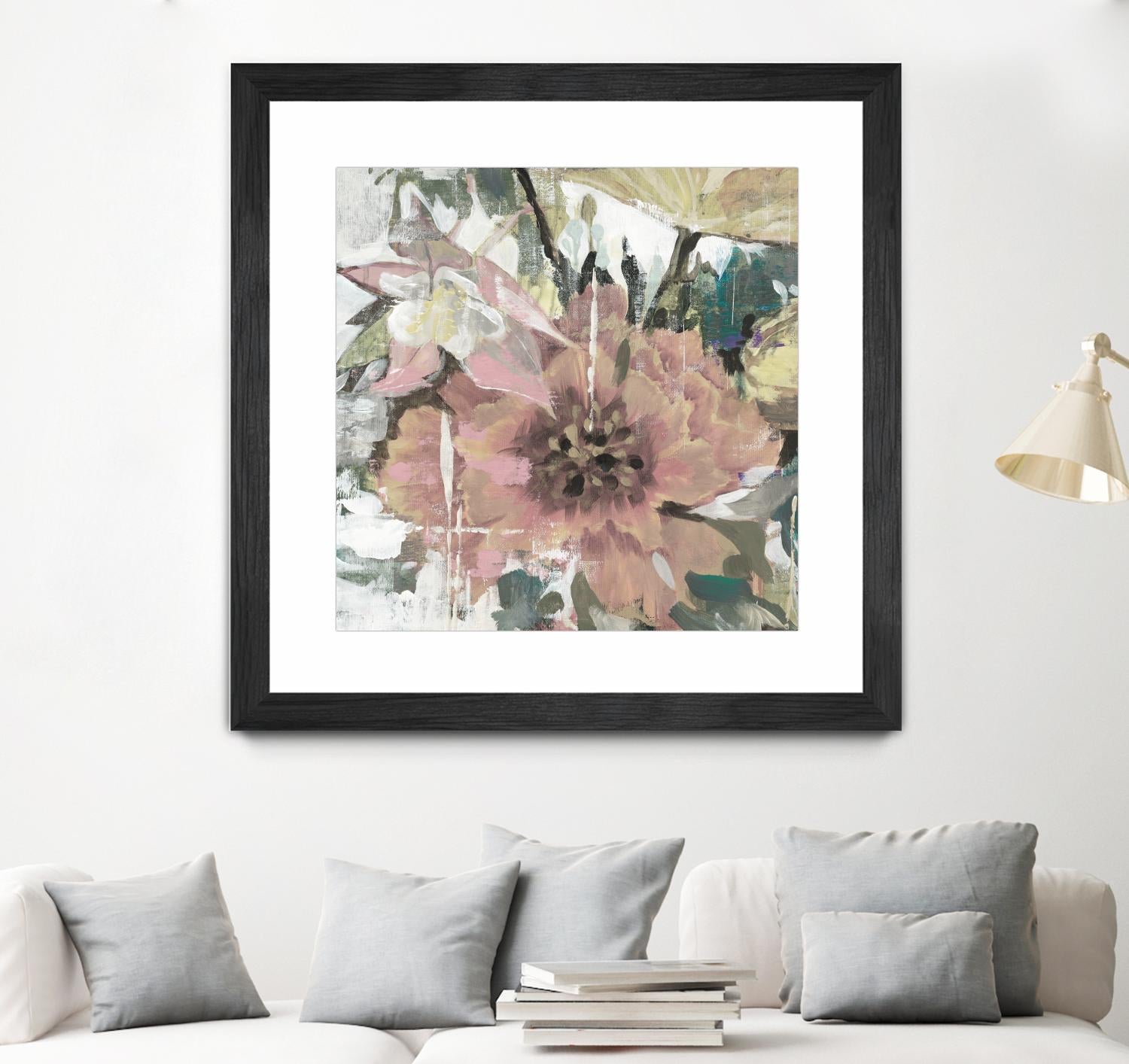 Simple Gifts V4 by Liz Jardine on GIANT ART - pinks florals