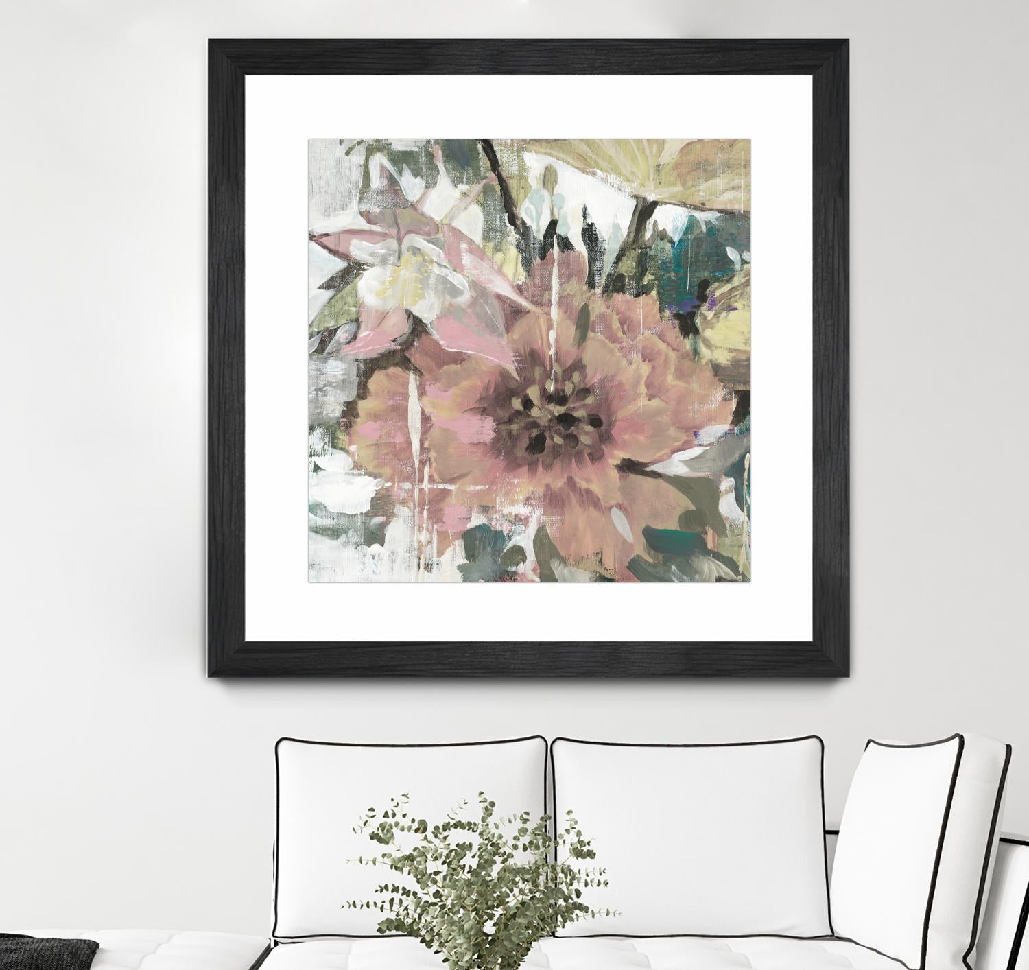 Simple Gifts V4 by Liz Jardine on GIANT ART - pinks florals