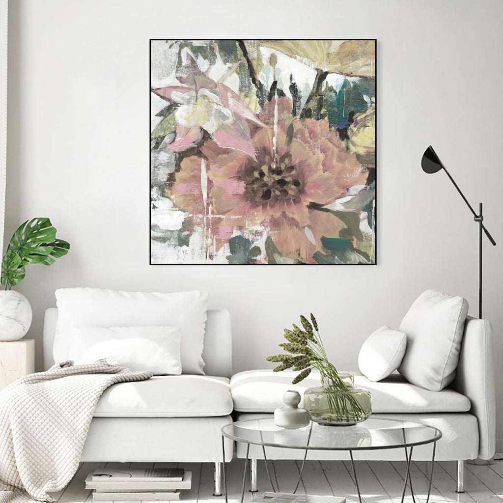 Simple Gifts V4 by Liz Jardine on GIANT ART - pinks florals