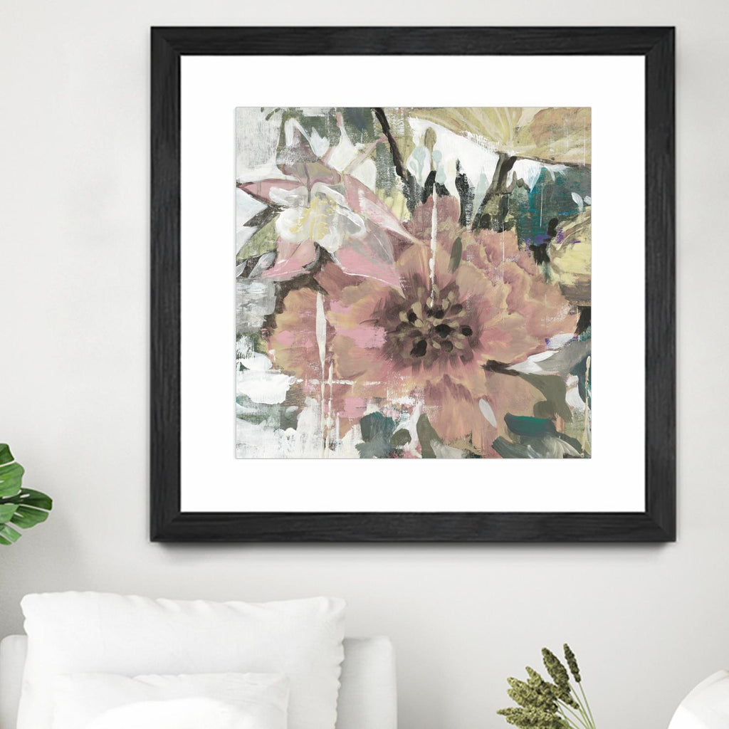 Simple Gifts V4 by Liz Jardine on GIANT ART - pinks florals