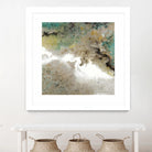 Crystal Vision III by Liz Jardine on GIANT ART - turquoise abstract