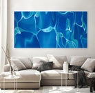 Deep Dive by Liz Jardine on GIANT ART - blue abstract