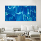 Deep Dive by Liz Jardine on GIANT ART - blue abstract