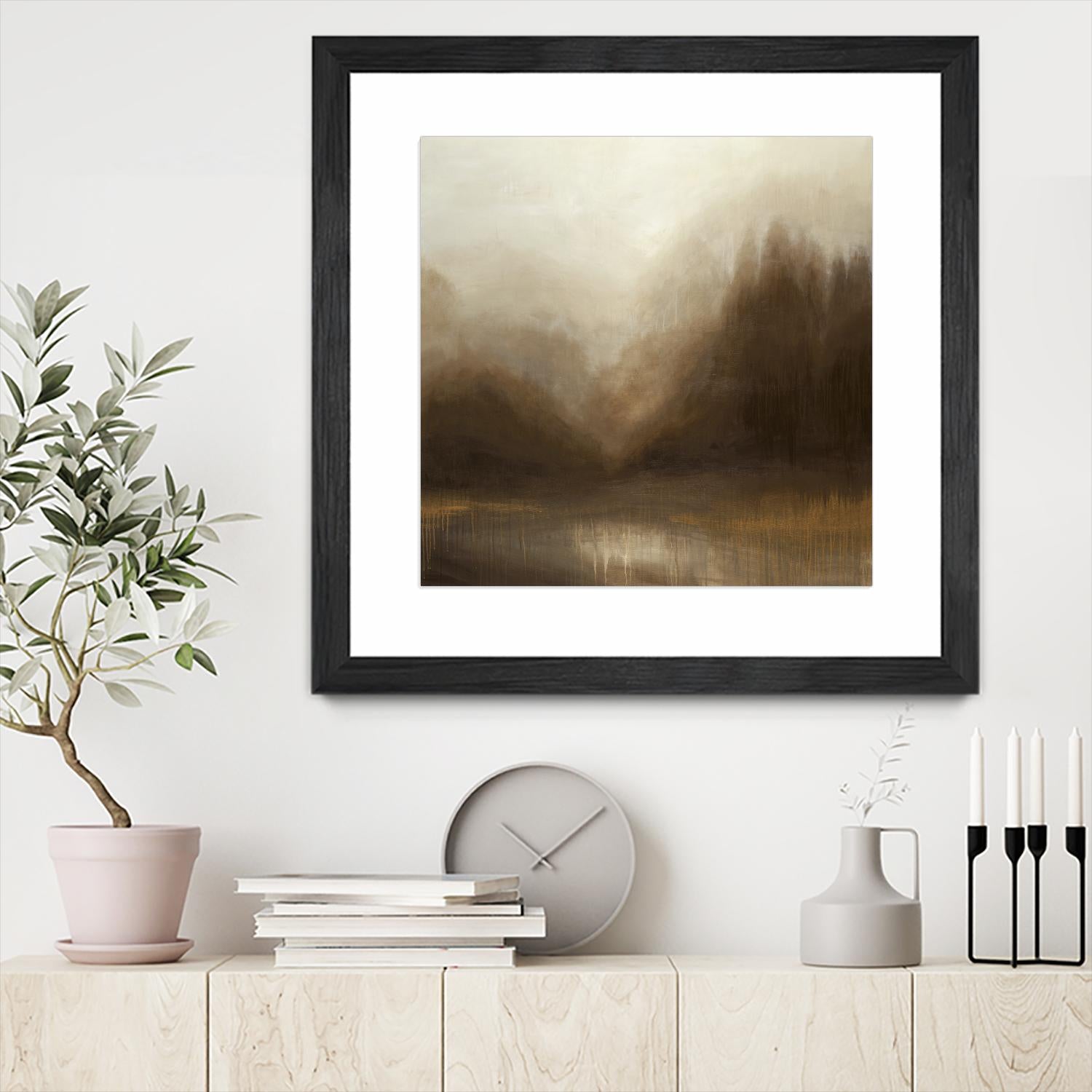 Pure Radiance by Liz Jardine on GIANT ART - beige abstract