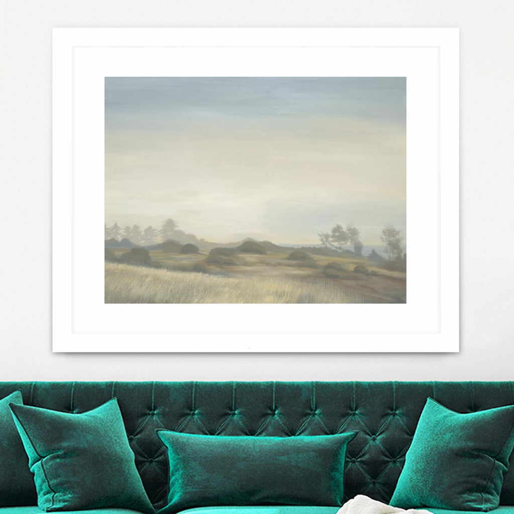 Waves Of Grain de Liz Jardine sur GIANT ART - Bruns, paysages traditionnels, paysages de montagne.