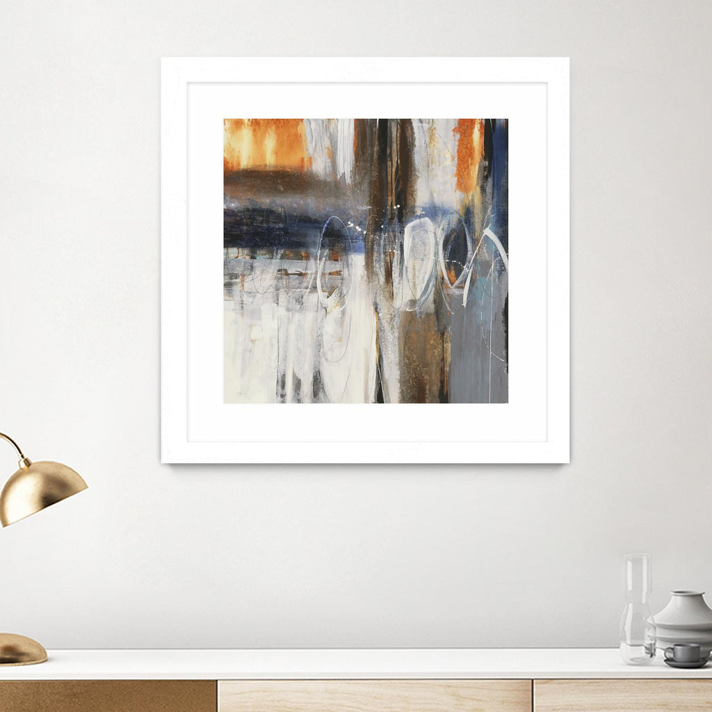 Back to the Future by Liz Jardine on GIANT ART - browns abstract