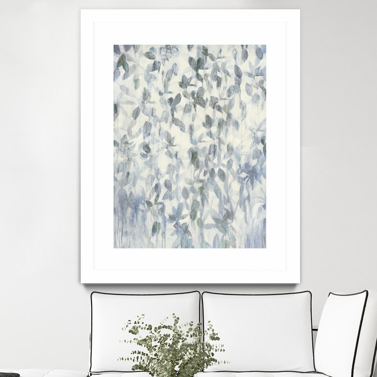 Sea Foam IV V1 by Liz Jardine on GIANT ART - blues sea life