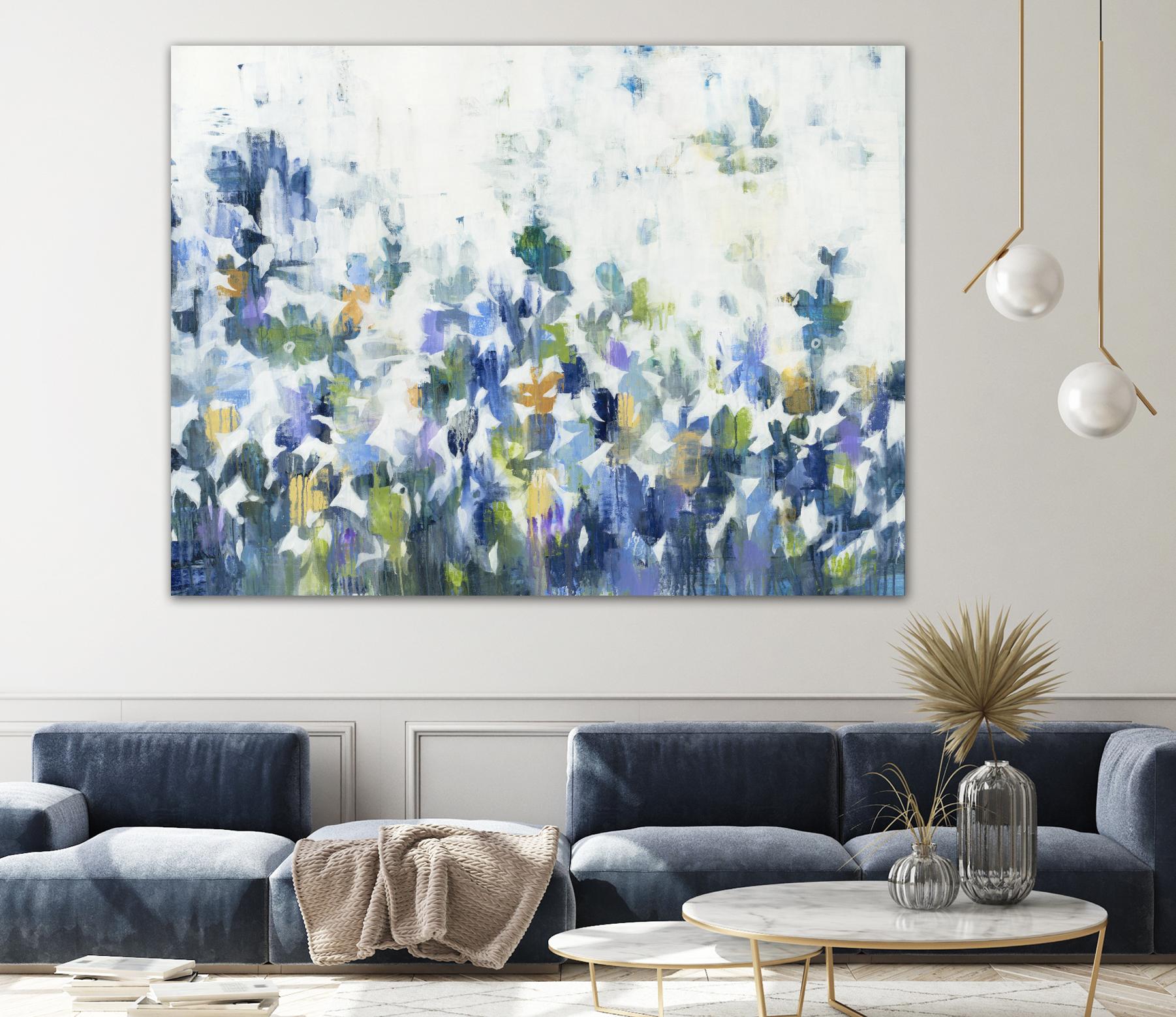 Pure Poetry by Liz Jardine on GIANT ART - abstracted florals