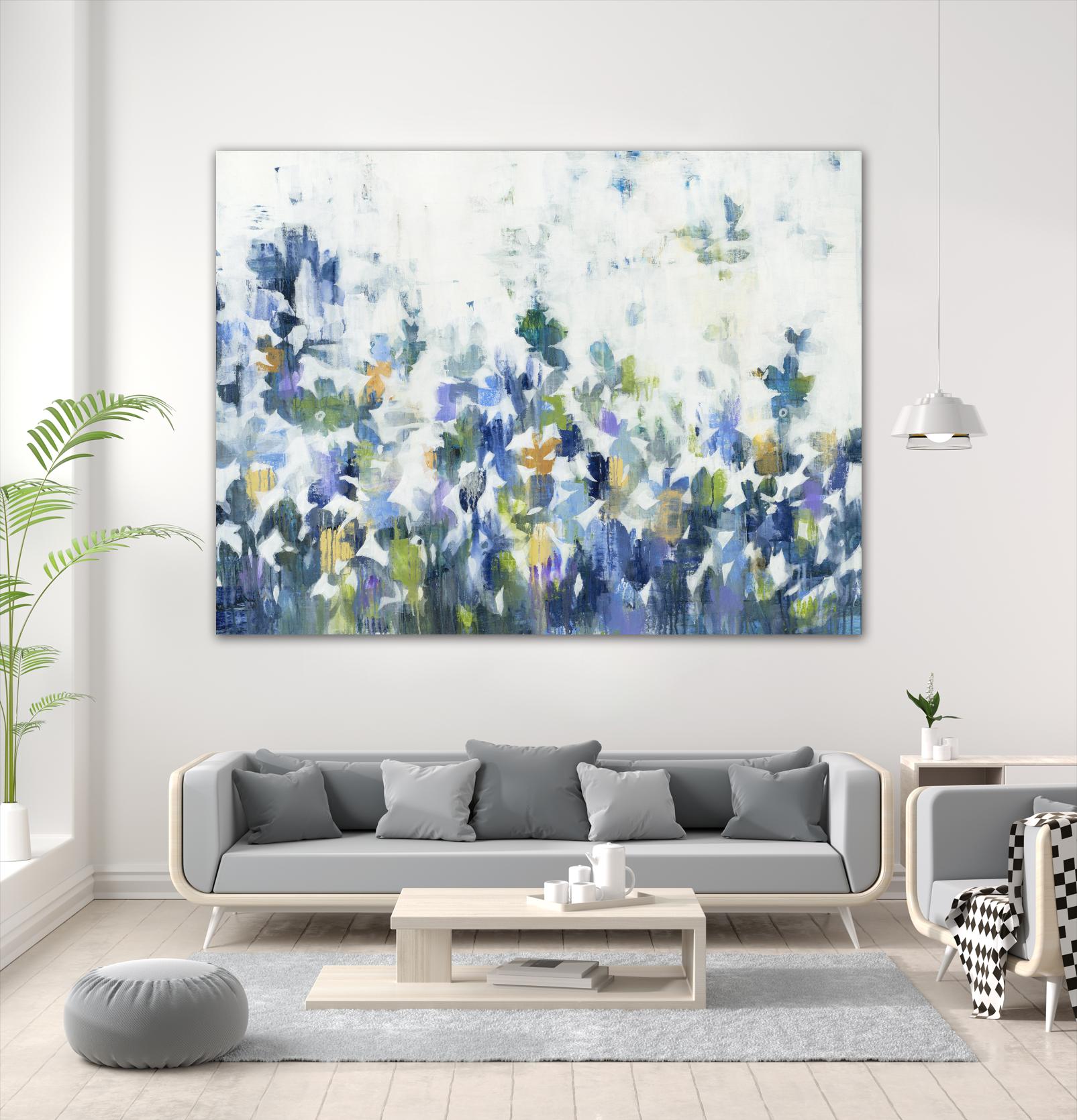 Pure Poetry by Liz Jardine on GIANT ART - abstracted florals