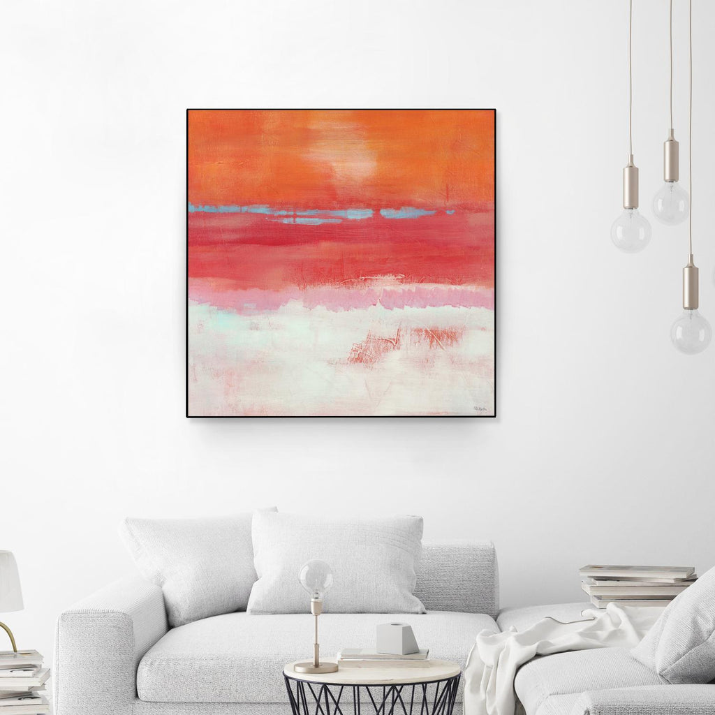 Persimmon Jump I by Jill Martin on GIANT ART - orange abstract