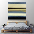 Remembering When by Lisa Ridgers on GIANT ART - beige abstract