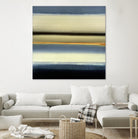 Remembering When by Lisa Ridgers on GIANT ART - beige abstract