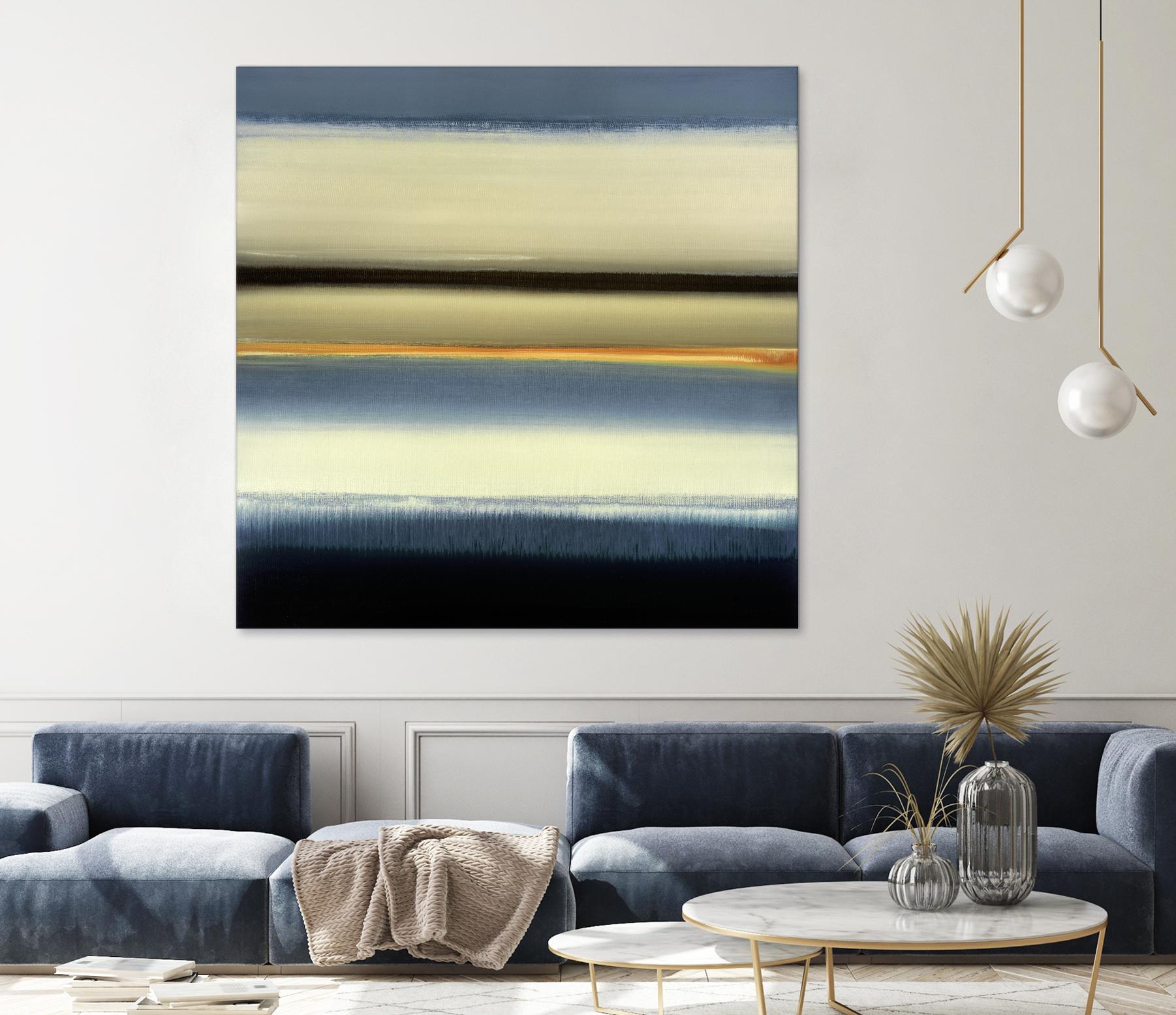 Remembering When by Lisa Ridgers on GIANT ART - beige abstract