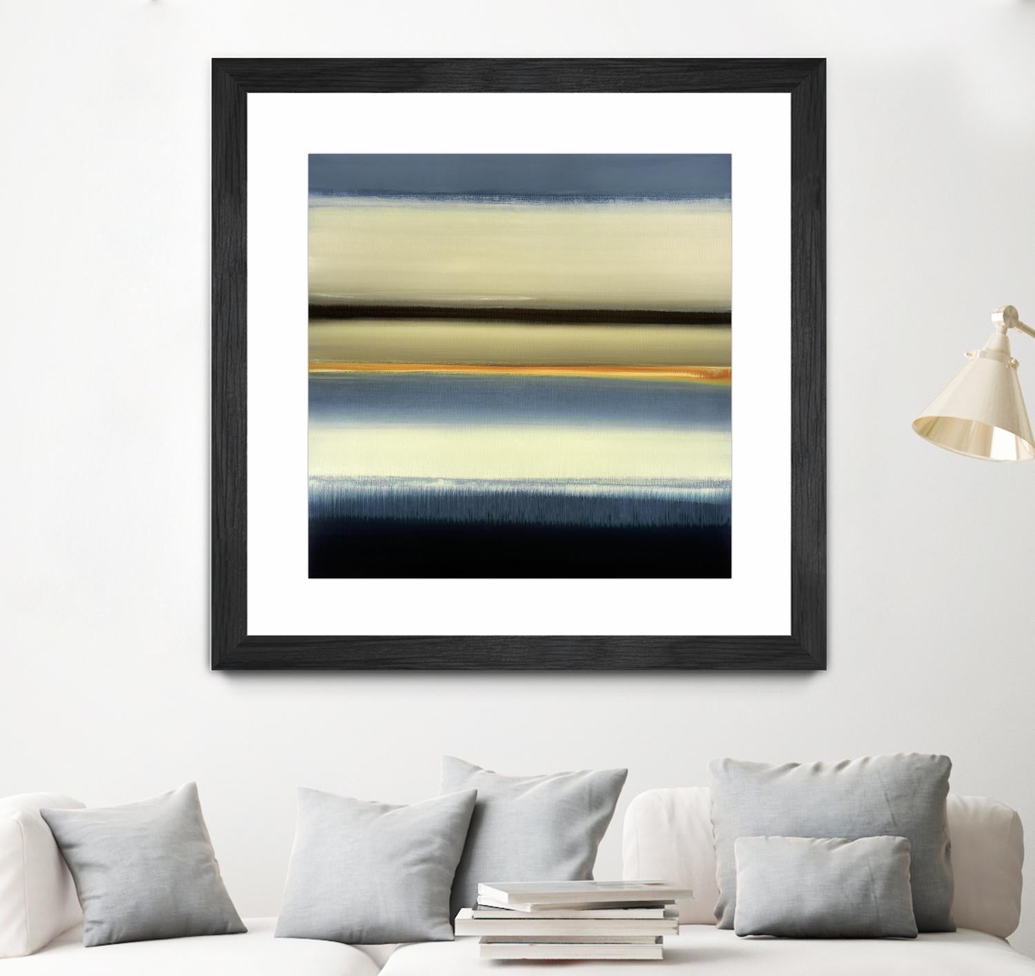 Remembering When by Lisa Ridgers on GIANT ART - beige abstract