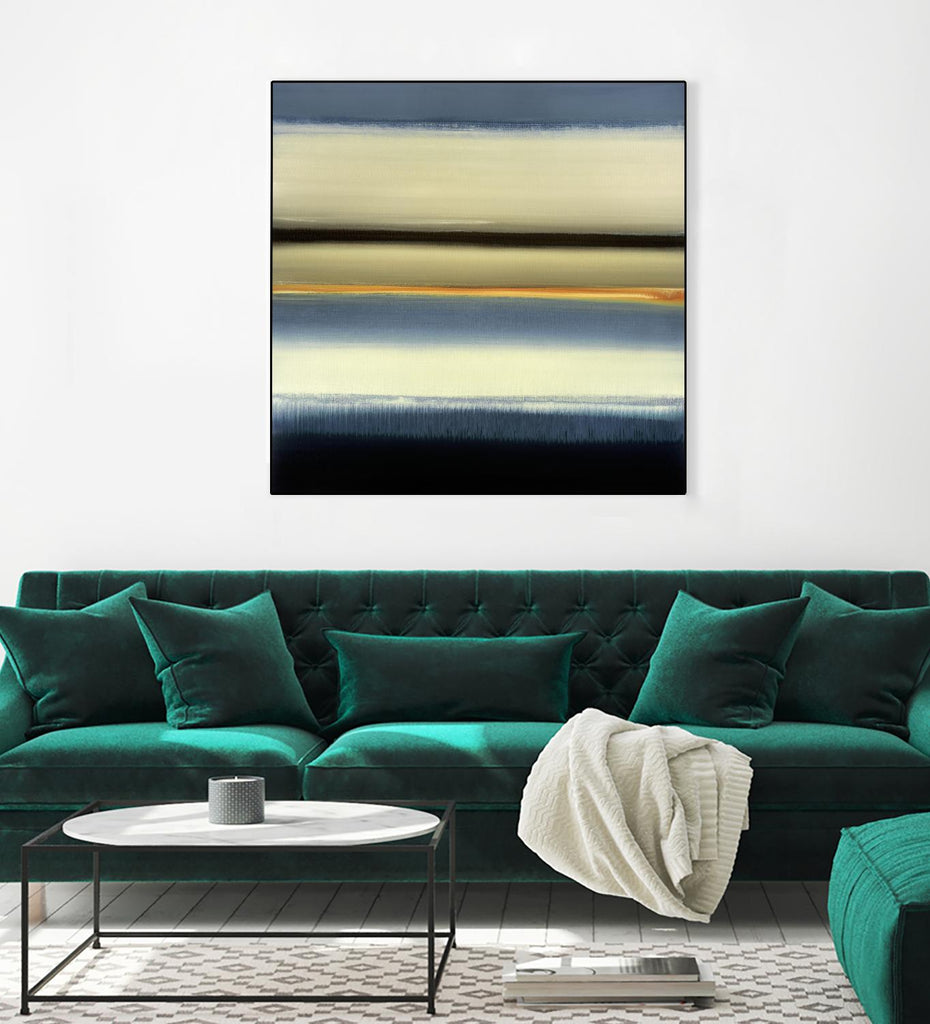 Remembering When by Lisa Ridgers on GIANT ART - beige abstract