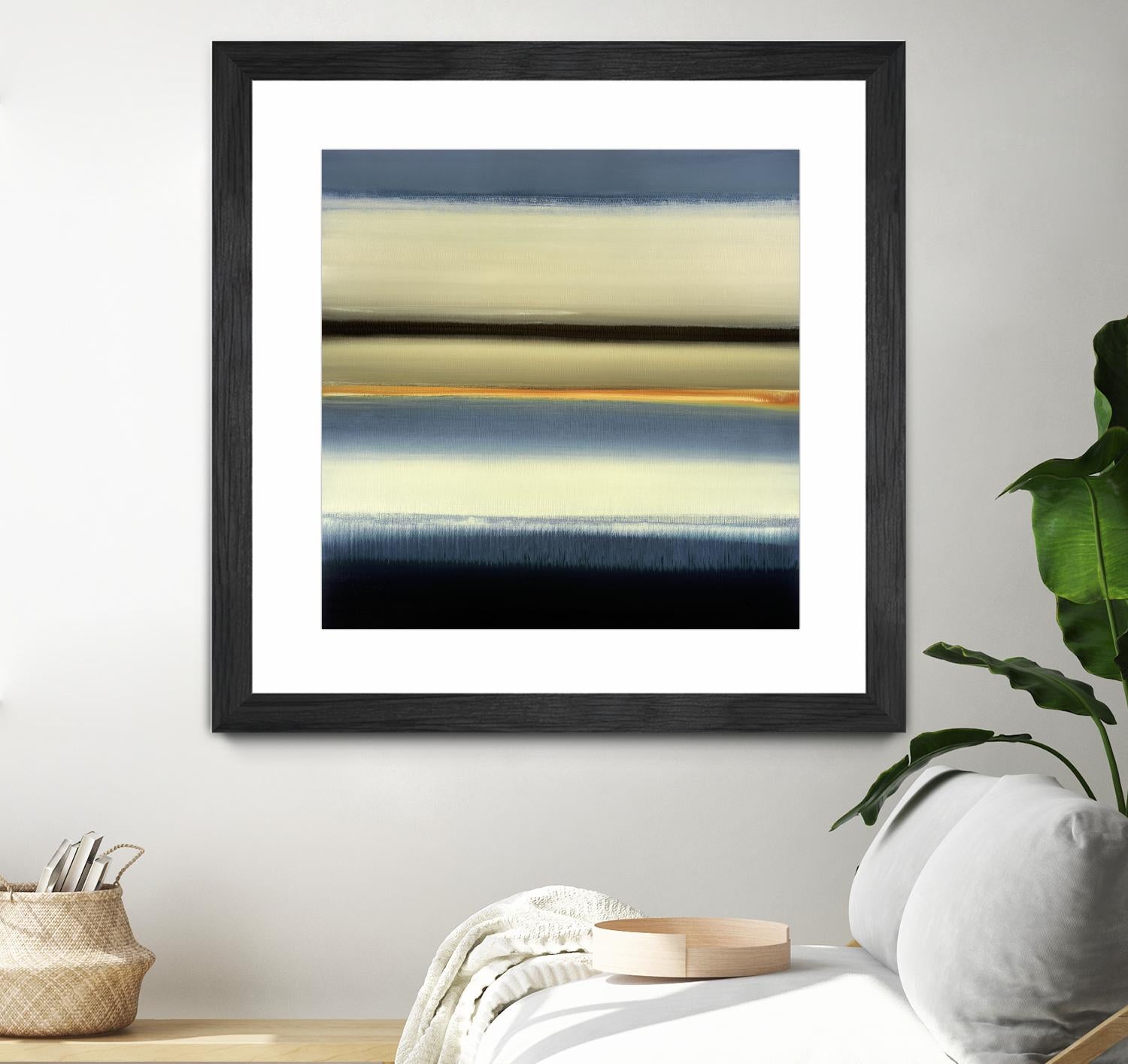 Remembering When by Lisa Ridgers on GIANT ART - beige abstract