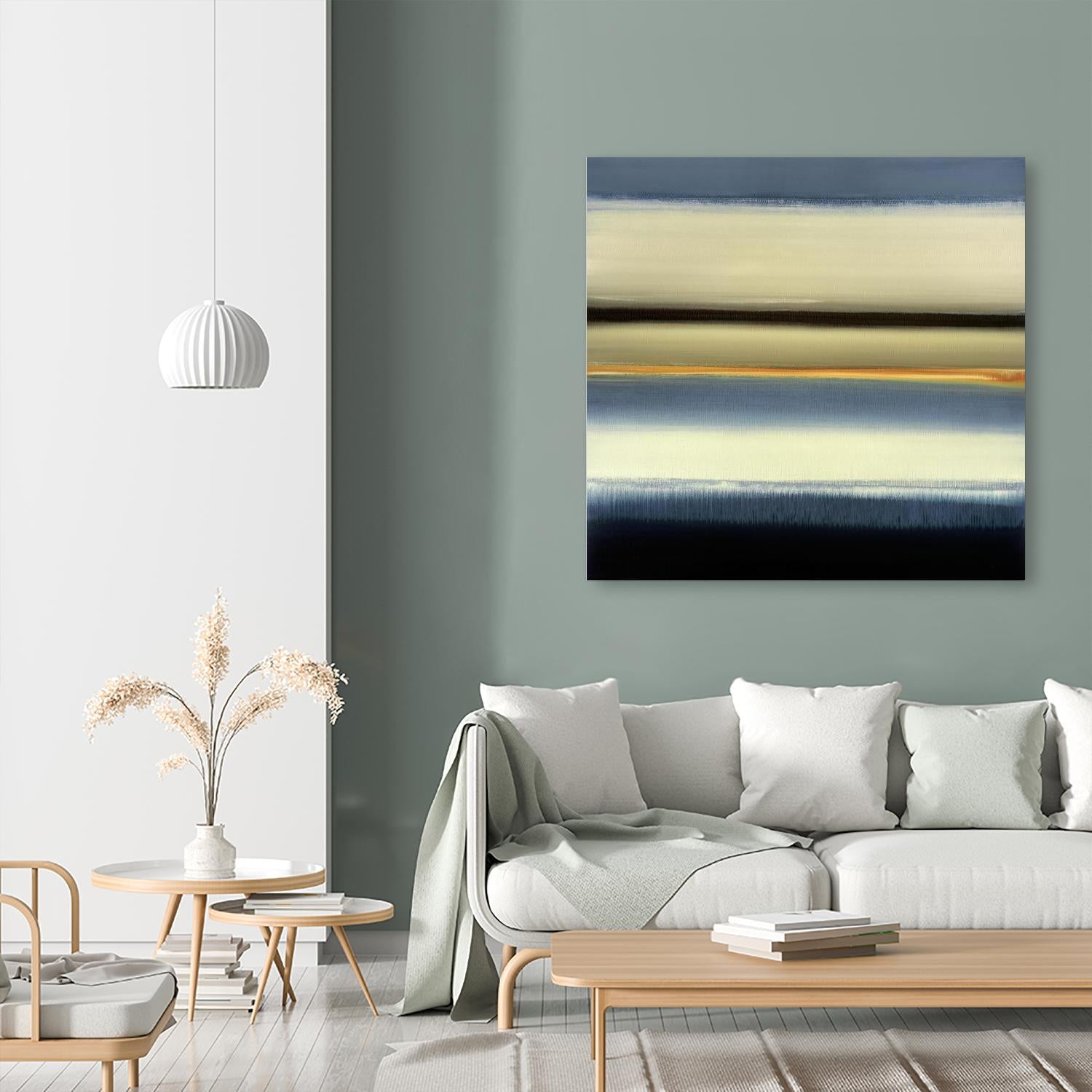 Remembering When by Lisa Ridgers on GIANT ART - beige abstract