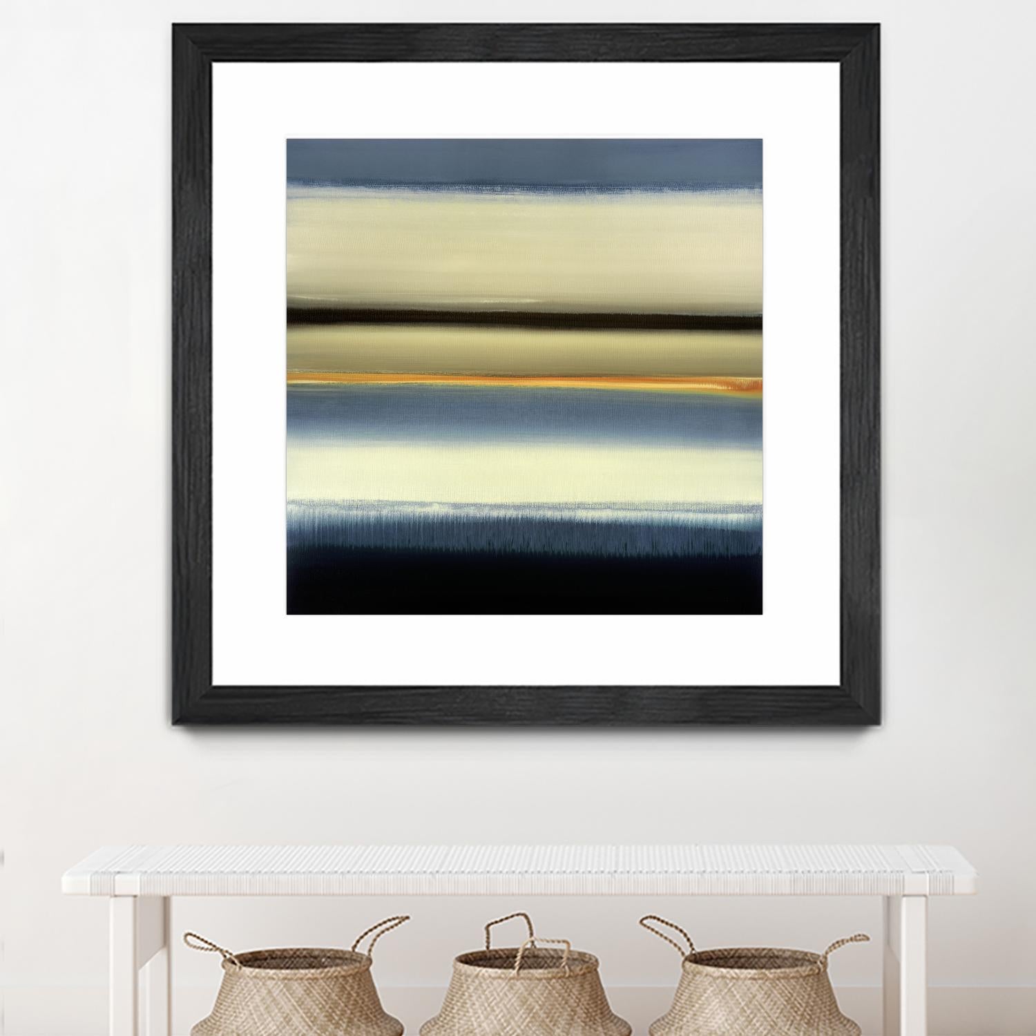 Remembering When by Lisa Ridgers on GIANT ART - beige abstract