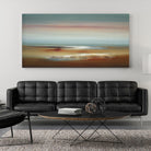 Coloured Scape by Lisa Ridgers on GIANT ART - brown abstract