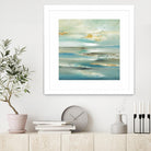 By The Water III by Lisa Ridgers on GIANT ART - beige abstract