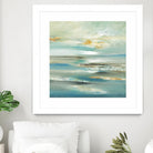 By The Water III by Lisa Ridgers on GIANT ART - beige abstract