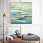 By The Water III by Lisa Ridgers on GIANT ART - beige abstract