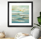 By The Water III by Lisa Ridgers on GIANT ART - beige abstract