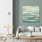 By The Water III by Lisa Ridgers on GIANT ART - beige abstract