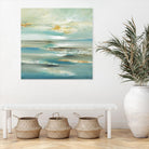 By The Water III by Lisa Ridgers on GIANT ART - beige abstract