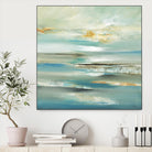 By The Water III by Lisa Ridgers on GIANT ART - beige abstract