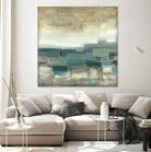 Bosque Verde by Pablo Rojero on GIANT ART - blues, neutrals abstract