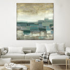 Bosque Verde by Pablo Rojero on GIANT ART - blues, neutrals abstract